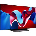 نمای سمت راست در تلویزیون OLED ال جی 48C4 سایز 48 اینچ سال 2024 - سایت دبی کوچولو