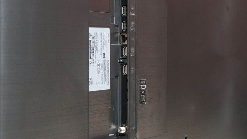 پورت های ورودی و خروجی در تلویزیون QLED سامسونگ 50Q60D سایز 50 اینچ سال 2024 - سایت دبی کوچولو