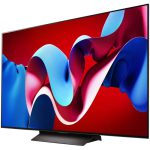 نمای سمت چپ در تلویزیون OLED ال جی 55C4 سایز 55 اینچ سال 2024 - سایت دبی کوچولو