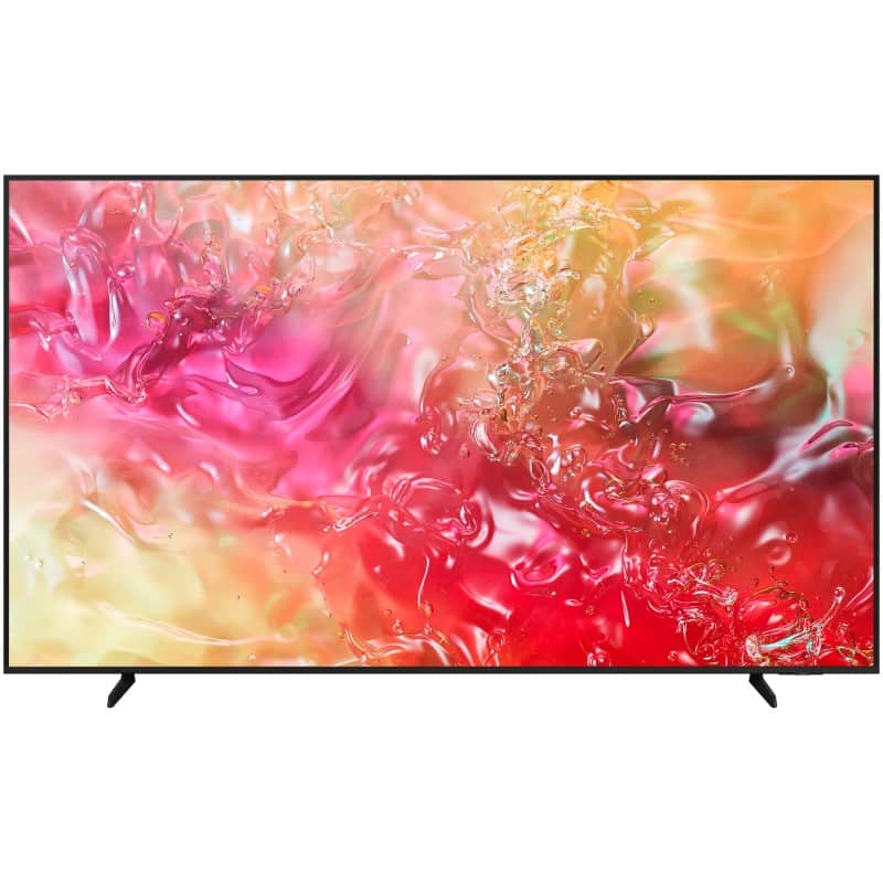 55DU7000 SAMSUNG TV 2024 (1) نمای روبروی تلویزیون کریستال سامسونگ 55DU7000 سایز 55 اینچ سال 2024 - سایت دبی کوچولو