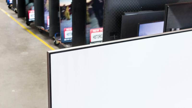 فریم دور صفحه نمایش تلویزیون OLED ال جی 55G4 سایز 55 اینچ سال 2024 - سایت دبی کوچولو