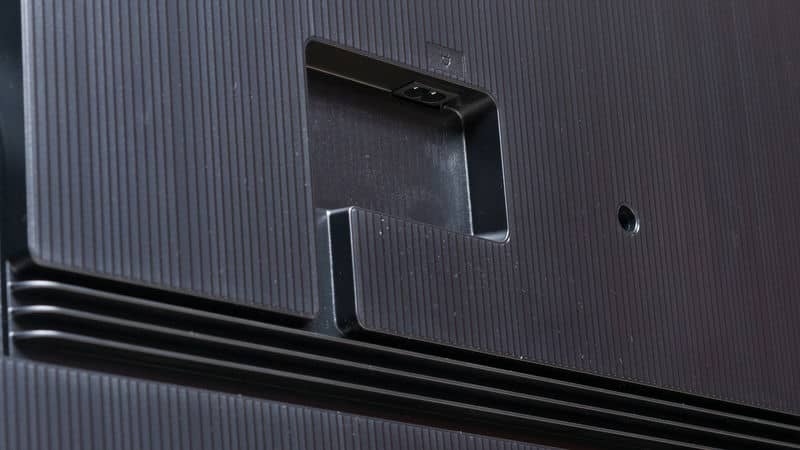 پورت ورودی برق تلویزیون QLED سامسونگ 55Q7F سایز 55 اینچ سال 2025 - سایت دبی کوچولو