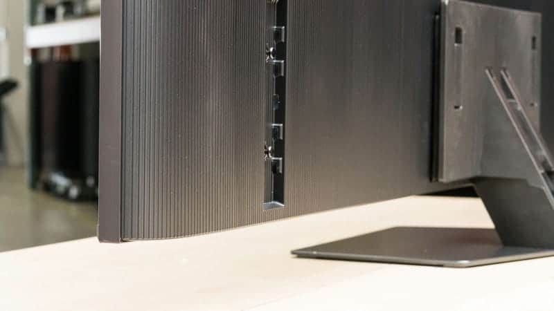 طراحی قاب پشت فریم تلویزیون NEO QLED سامسونگ 55QN85D سایز 55 اینچ سال 2024 - سایت دبی کوچولو