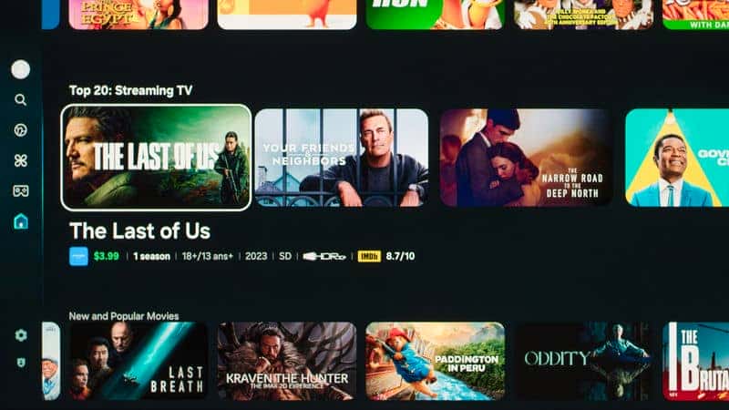 منو تلویزیون سامسونگ 55S85F سایز 55 اینچ سال 2025 - سایت دبی کوچولو