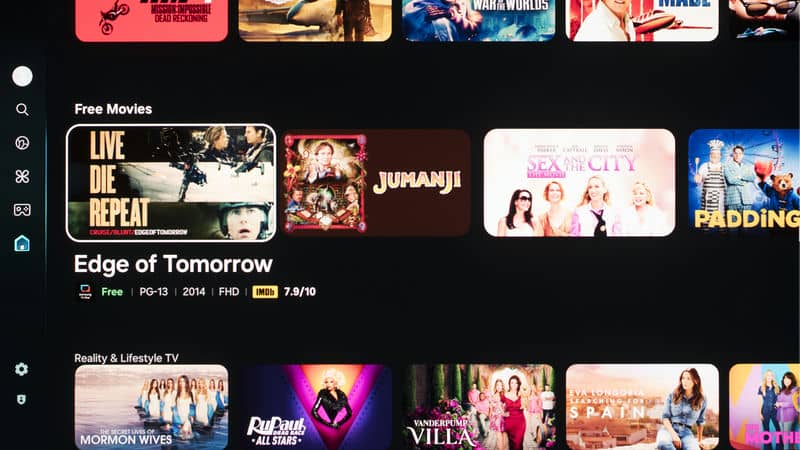 منو تلویزیون OLED سامسونگ 55S90F سایز 55 اینچ سال 2025 - سایت دبی کوچولو