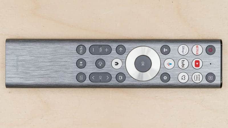 ریموت کنترل اسمارت تلویزیون ULED هایسنس 55U6N سایز 55 اینچ سال 2024 - سایت دبی کوچولو