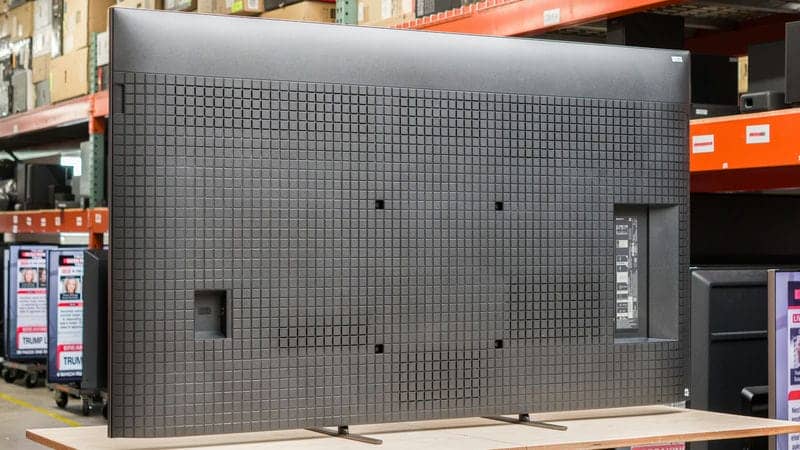 طراحی نمای پشت تلویزیون QLED مینی ال ای دی سونی 55XR70 سایز 55 اینچ سال 2024 - سایت دبی کوچولو