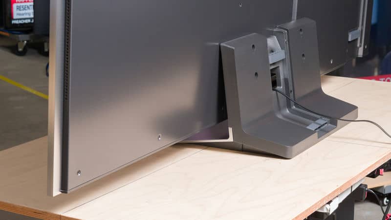 طراحی نمای پشت و پایه تلویزیون OLED ال جی 65G5 سایز 65 اینچ سال 2025 - سایت دبی کوچولو