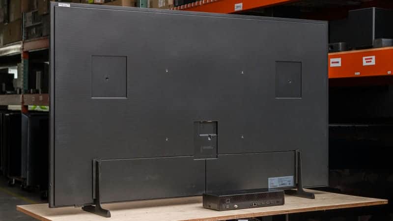 طراحی بخش پشت تلویزیون QLED سامسونگ 65LS03D سایز 65 اینچ سال 2024 - سایت دبی کوچولو