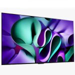 نمای سمت راست در تلویزیون OLED ال جی 65M4 سایز 65 اینچ سال 2024 - سایت دبی کوچولو