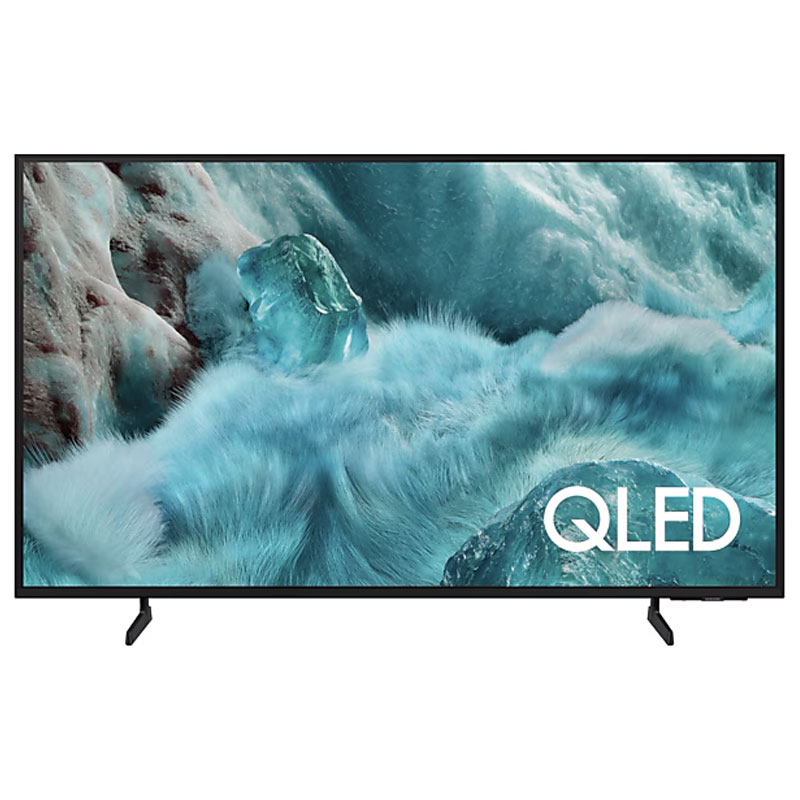 65Q7F SAMSUNG TV 2025 (1) نمای روبرو در تلویزیون QLED سامسونگ 65Q7F سایز 65 اینچ سال 2025 - سایت دبی کوچولو