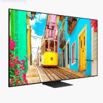 نمای سمت راست در تلویزیون NEO QLED سامسونگ 65QN800D سایز 65 اینچ سال 2024 - سایت دبی کوچولو