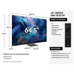 ابعاد تلویزیون NEO QLED سامسونگ 65QN990F سایز 65 اینچ سال 2025 - سایت دبی کوچولو