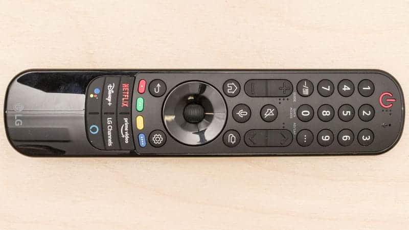 ریموت کنترل اسمارت جادویی تلویزیون QNED مینی ال ای دی ال جی 65QNED90 سایز 65 اینچ سال 2024 - سایت دبی کوچولو