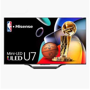 قیمت و خرید و نمای روبرو در تلویزیون ULED هایسنس 65U7N سایز 65 اینچ سال 2024 - سایت دبی کوچولو
