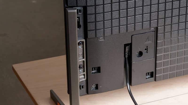 پشت پایه تلویزیون سونی 65XR80M2 سایز 65 اینچ سال 2025 - سایت دبی کوچولو