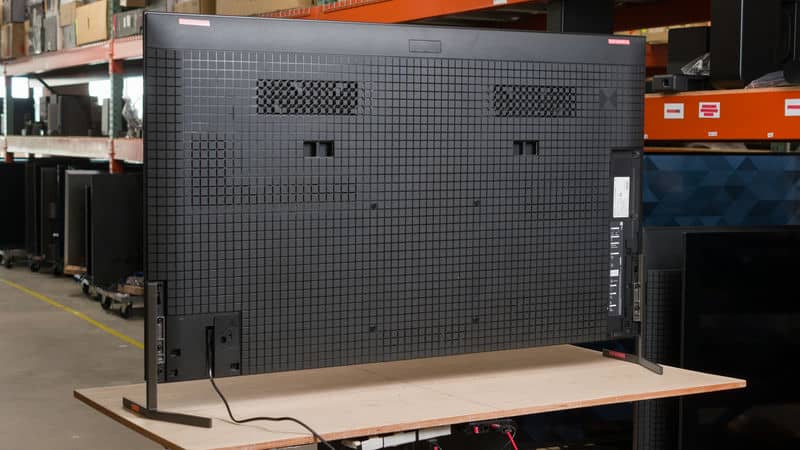نمای پشت تلویزیون سونی 65XR80M2 سایز 65 اینچ سال 2025 - سایت دبی کوچولو