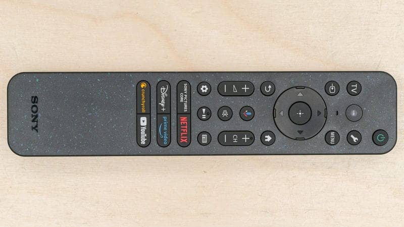 ریموت کنترل اسمارت تلویزیون QLED مینی ال ای دی سونی 65XR90 سایز 65 اینچ سال 2024 - سایت دبی کوچولو