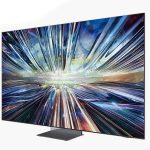 نمای سمت چپ در تلویزیون NEO QLED سامسونگ 75QN900D سایز 75 اینچ سال 2024 - سایت دبی کوچولو