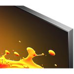 فریم دور صفحه نمایش تلویزیون QNED ال جی 75QNED99 سایز 75 اینچ سال 2024 - سایت دبی کوچولو