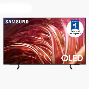 نمای روبرو تلویزیون OLED سامسونگ 77S85D سایز 77 اینچ سال 2024 - سایت دبی کوچولو