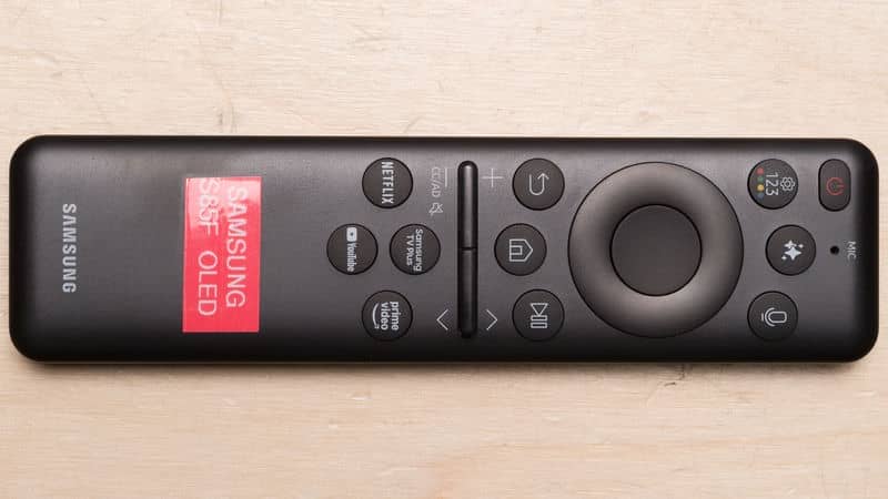 ریموت کنترل تلویزیون سامسونگ 77S85F سایز 77 اینچ سال 2025 - سایت دبی کوچولو