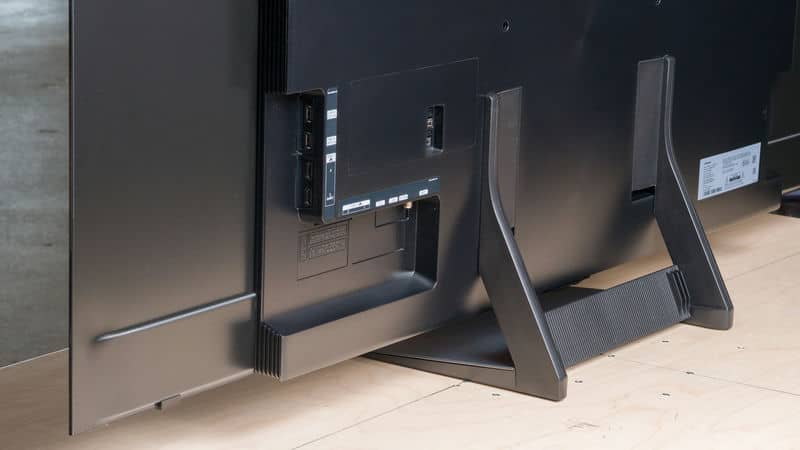 عکس پشت پایه تلویزیون OLED سامسونگ 83S90F سایز 83 اینچ سال 2025 - سایت دبی کوچولو