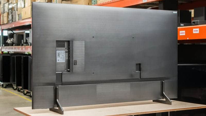 پورت های ورودی و خروجی USB و OPTICAL در تلویزیون QLED سامسونگ 85Q60D سایز 85 اینچ سال 2024 - سایت دبی کوچولو