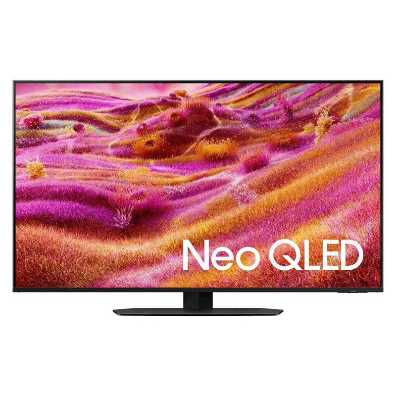 85QN90F SAMSUNG TV 2025 (1) قیمت و خرید و نمای روبروی تلویزیون NEO QLED سامسونگ 85QN90F سایز 85 اینچ سال 2025 - سایت دبی کوچولو