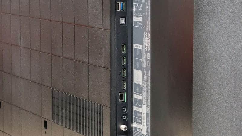 پورت HDMI و USB در تلویزیون ال ای دی سونی 85S30 سایز 85 اینچ سال 2024 - سایت دبی کوچولو