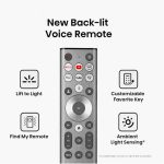 طراحی ریموت کنترل هوشمند در تلویزیون ULED هایسنس 85U7N سایز 85 اینچ سال 2024 - سایت دبی کوچولو