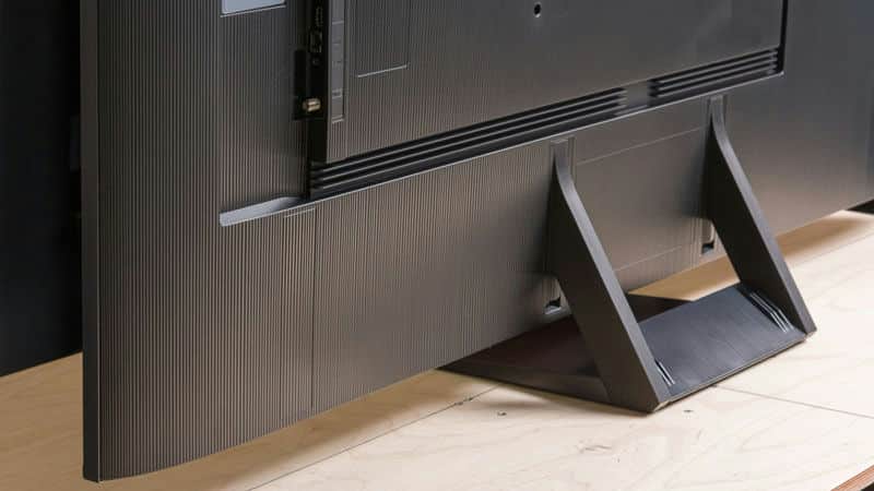 طراحی پشت و پایه تلویزیون NEO QLED سامسونگ QN80F سال 2025 - سایت دبی کوچولو