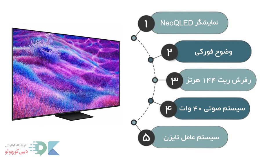 مشخصات تلویزیون سامسونگ QN80F