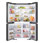 نمای داخلی یخچال samsung rf65