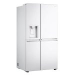 یخچال j257 ال جی از نمای سمت چپ