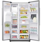 نمای داخلی یخچال rs50