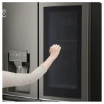 درب اینستاویو یخچال ال جی x24 دودی