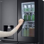 درب اینستا ویوو در یخچال فریزر ساید بای ساید ال جی X33 کد GR-X33FFCRL ساخت کره منتاژ چین 30 فوت رنگ دودی - سایت دبی کوچولو