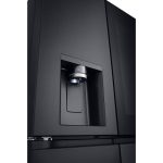 آبریز و یخساز یخچال فریزر ساید بای ساید ال جی X33 کد GR-X33FFCRL ساخت کره منتاژ چین 30 فوت رنگ دودی - سایت دبی کوچولو