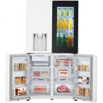 یخچال x33 سفید از نمای روبرویخچال x33 سفید از نمای روبرو