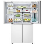 یخچال x33 سفید از نمای روبرو