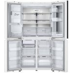 نمای داخل یخچال اینستاویو ال جی x33 سفید