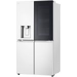 نمای سمت راست یخچال ال جی x33 سفید