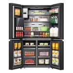 نمای داخلی یخچال rq759