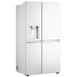 یخچال ال جی j287 سفید از نمای سمت چپ