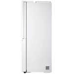 یخچال ال جی j287 سفید از نمای کناری