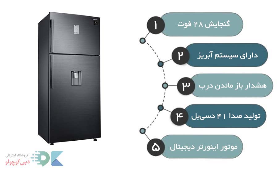 مشخصات یخچال سامسونگ rt53 مسکی