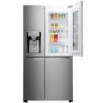 یخچال x260 ال جی نقره ای از نمای روبرو