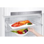 کشو مواد غذایی داخل یخچال فریزر بالا پایین ال جی 782 کد GN-F782HQHL ساخت کره منتاژ اندونزی 20 فوت رنگ سفید - سایت دبی کوچولو