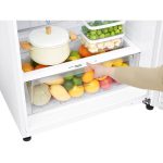کشو میوه و سبزیجات در یخچال فریزر بالا پایین ال جی 782 کد GN-F782HQHL ساخت کره منتاژ اندونزی 20 فوت رنگ سفید - سایت دبی کوچولو
